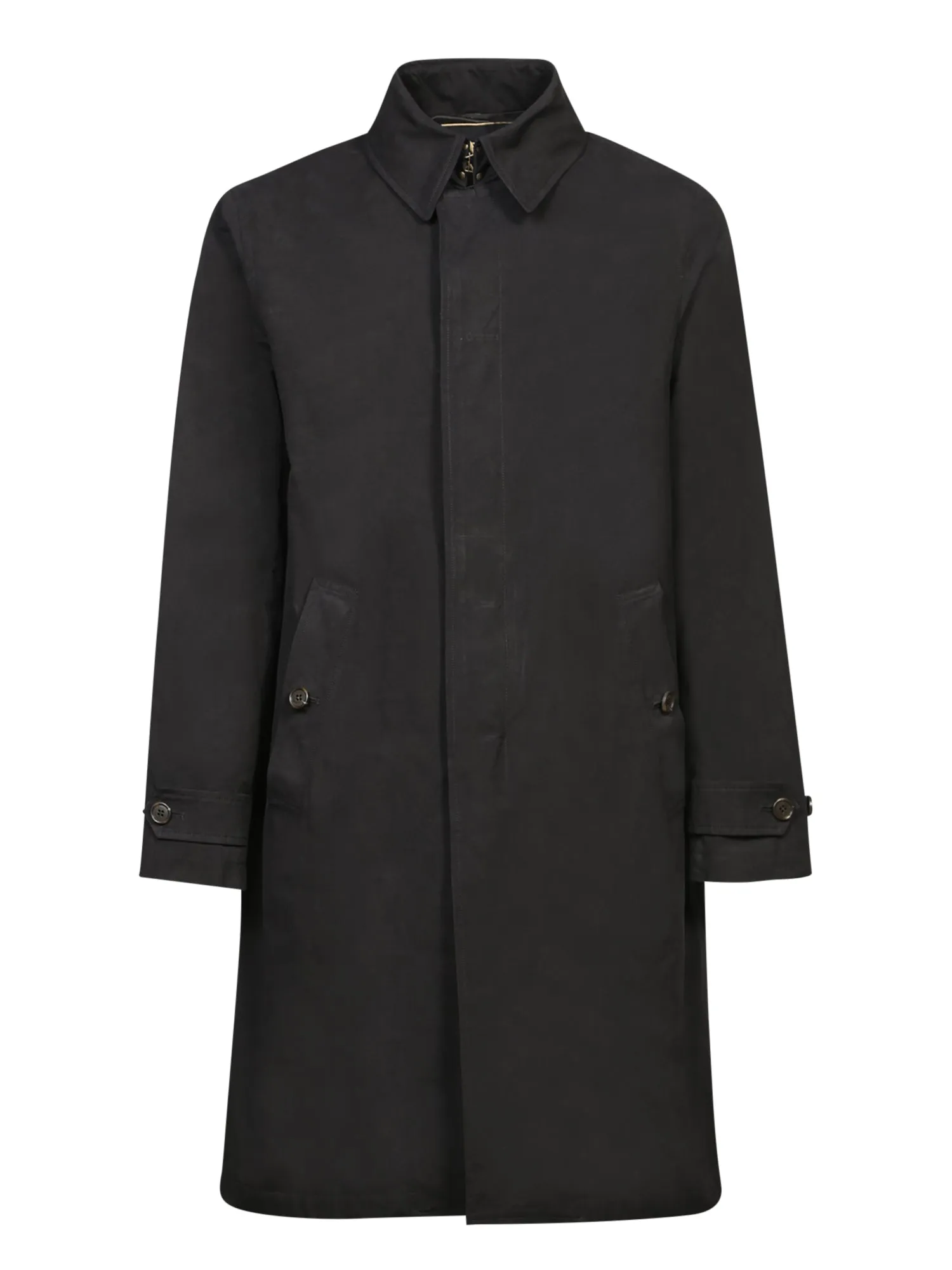 Black Waterproof Trench