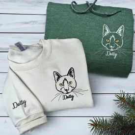 Cat Lover Multi-pack: Embroidered Crewneck Sweatshirts & Hoodies