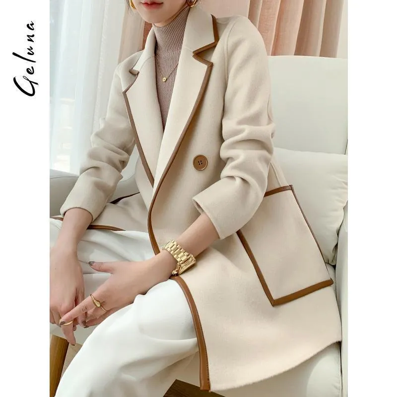 Chic Thigh-Length Loose Fit Casual Versatile Mac Coat