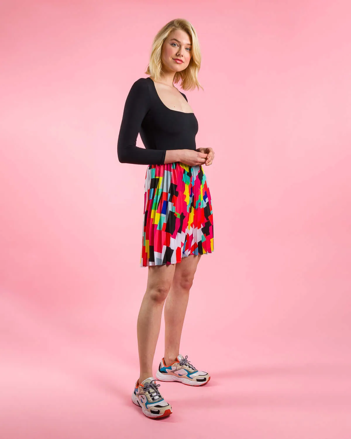 Confetti Sunburst Paris Skirt