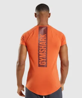 Gymshark Bold T-Shirt - Clay Orange