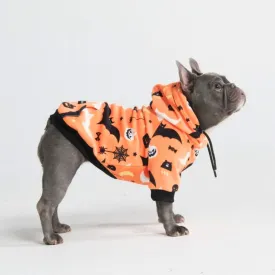 Halloween Dog Hoodie - Orange