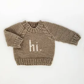 Hi. Pebble Crew Neck Sweater Baby & Toddler: 6-12 months