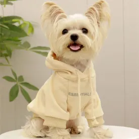 Luxury Hooded Dog Sweatshirt