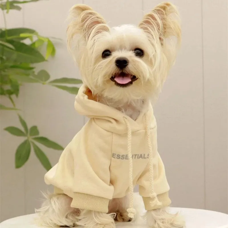 Luxury Hooded Dog Sweatshirt