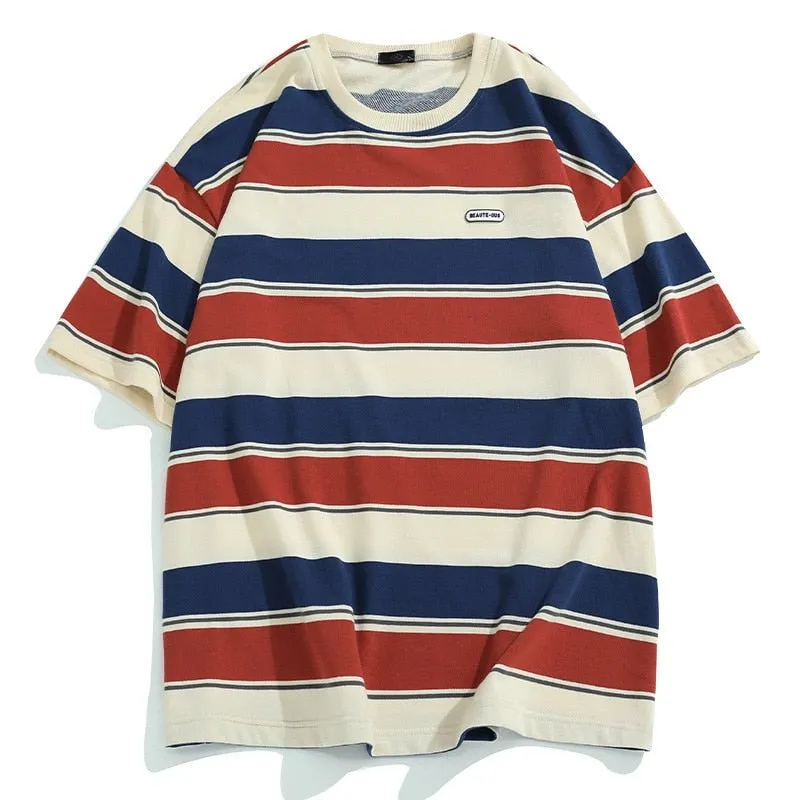 Main Striped Couples T-shirts