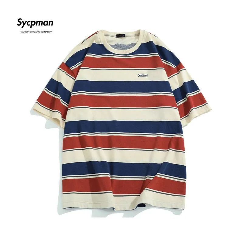 Main Striped Couples T-shirts