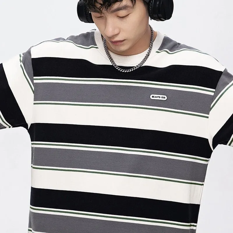 Main Striped Couples T-shirts