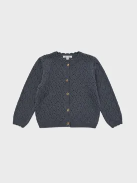 Perry Knit Cardigan Navy