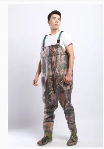 PVC Fishing & Hunting Lightweight Chest Waders-Size:40