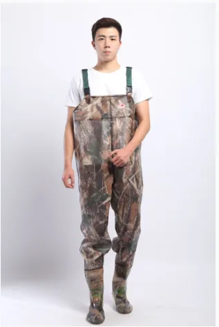 PVC Fishing & Hunting Lightweight Chest Waders-Size:40