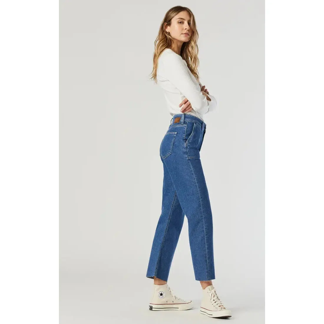 SHELIA MID BLUE DENIM