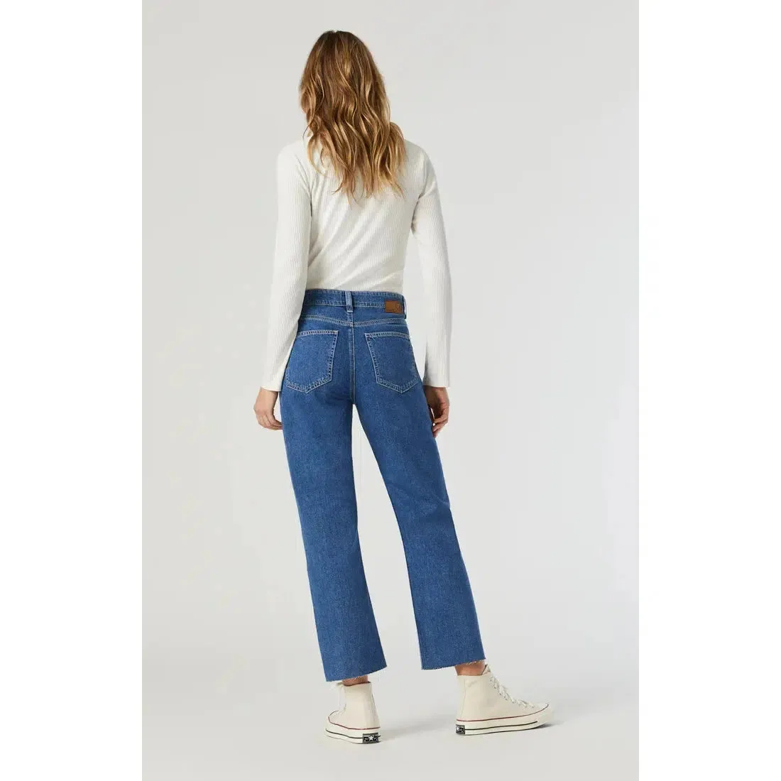 SHELIA MID BLUE DENIM