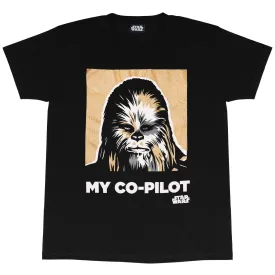 Star Wars Chewbacca My Co Pilot Adults T-Shirt