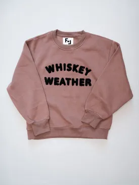 Whiskey Weather Sweatshirt - Mocha